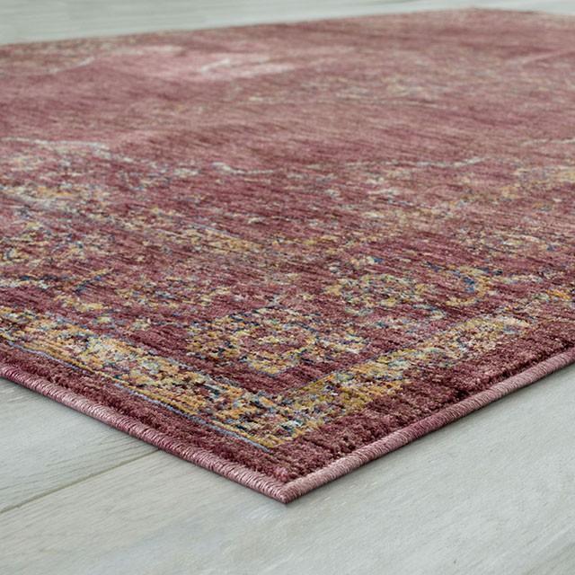 Payas Red 5' X 7' Area Rug - Just Furniture (PA) - Multi Location