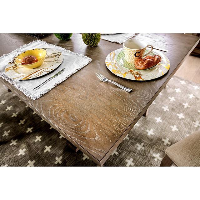 Patience Rustic Natural Tone Dining Table - Just Furniture (PA) - Multi Location