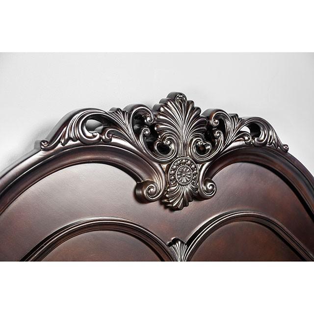 Mandura Cherry Cal.King & E.King Bed - Just Furniture (PA) - Multi Location