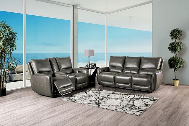 PHINEAS Power Sofa, Gray - Just Furniture (PA) - Multi Location