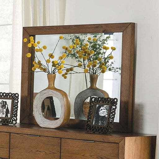 LEIRVIK Mirror, Light Walnut - Just Furniture (PA) - Multi Location