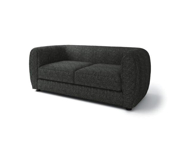 VERDAL Loveseat, Black - Just Furniture (PA) - Multi Location