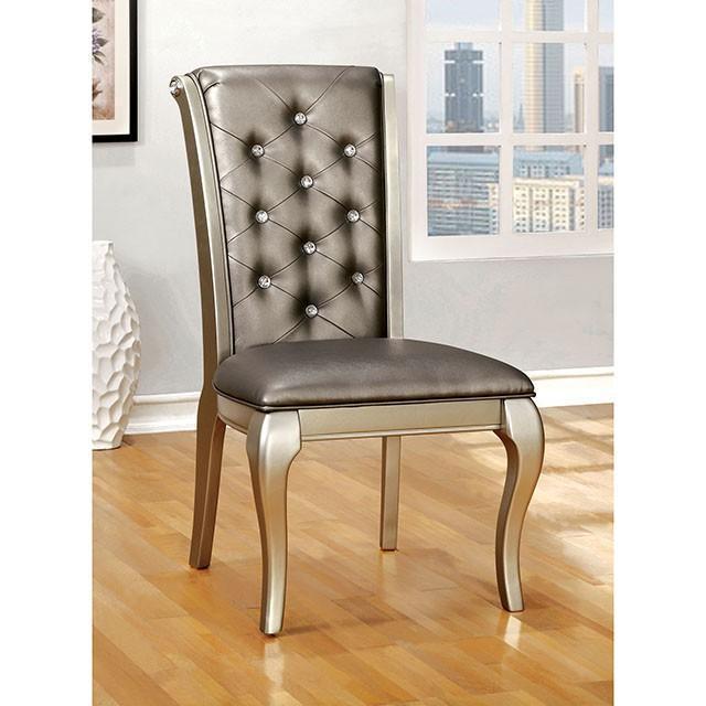 Amina Champagne Dining Table - Just Furniture (PA) - Multi Location