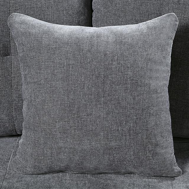 LYNDA Sofa w/ Pillows, Dark Gray - Just Furniture (PA) - Multi Location