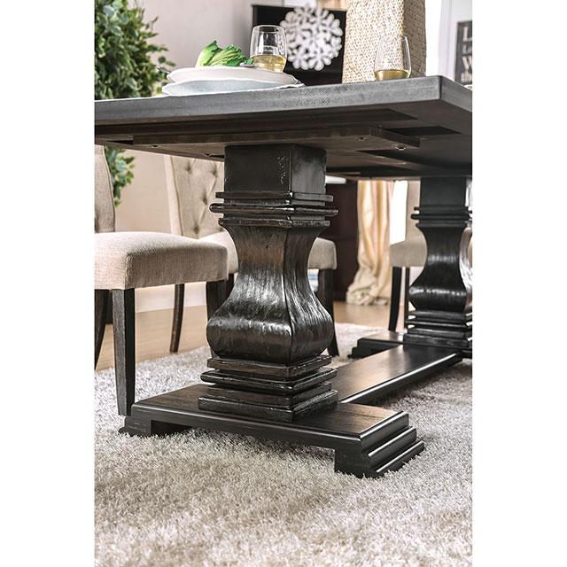 Nerissa Antique Black Dining Table - Just Furniture (PA) - Multi Location