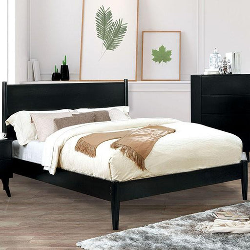 LENNART II Black & White Cal.King, E.King, Full, Queen, Twin Bed - Just Furniture (PA) - Multi Location