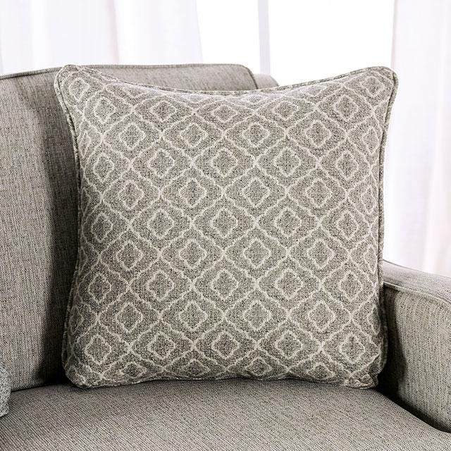 STEPHNEY Loveseat, Gray/Gold - Just Furniture (PA) - Multi Location