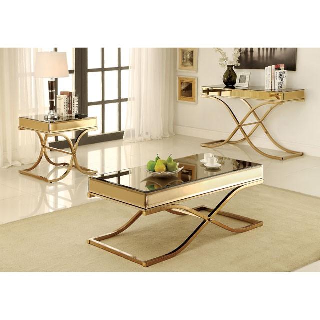 SUNDANCE Brass Sofa Table, Brass - Just Furniture (PA) - Multi Location