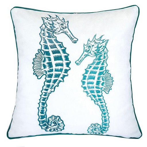 Terrie Teal 20" X 20" Pillow, Teal - Just Furniture (PA) - Multi Location