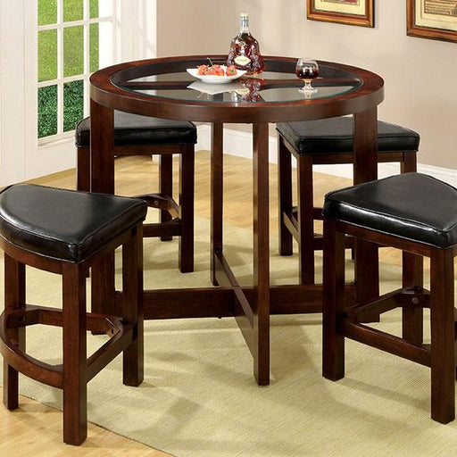 Crystal Cove 5 Pc. Counter Ht. Table Set - Just Furniture (PA) - Multi Location