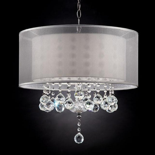 19"H Ceiling Lamp, Hanging Crystal - Just Furniture (PA) - Multi Location