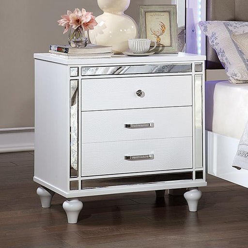 BRACHIUM Night Stand, White - Just Furniture (PA) - Multi Location