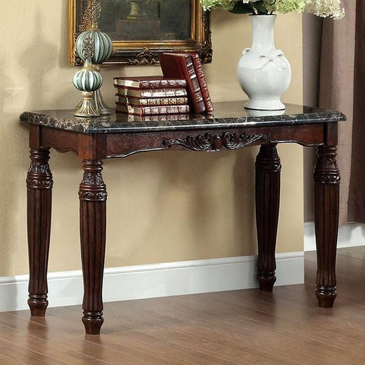 Brampton Espresso/Black Faux Sofa Table - Just Furniture (PA) - Multi Location
