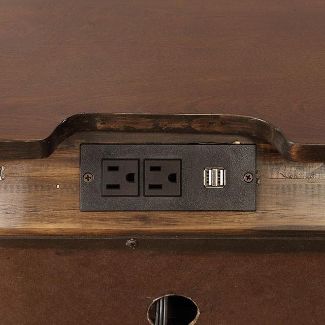 Brandt Brown Cherry Night Stand - Just Furniture (PA) - Multi Location