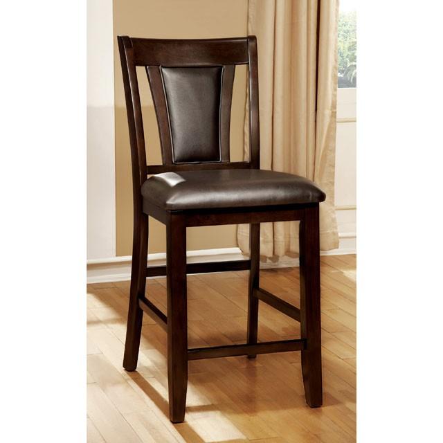 BRENT II Dark Cherry/Espresso Counter Ht. Chair (2/CTN) - Just Furniture (PA) - Multi Location