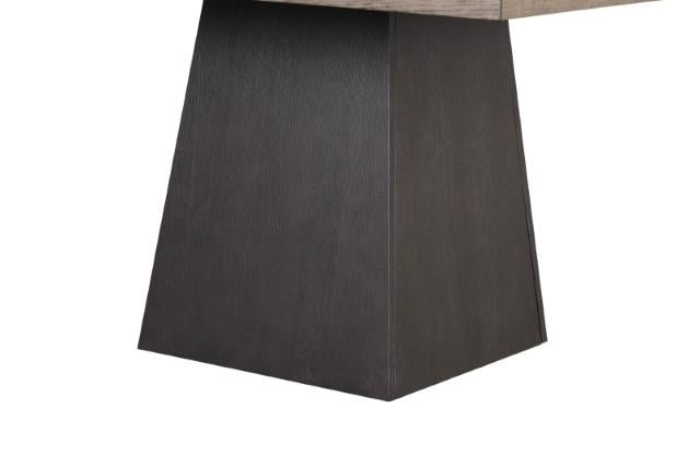 Broager 5 Pc Dining Table Set (White Caster Chairs) Walnut - Just Furniture (PA) - Multi Location