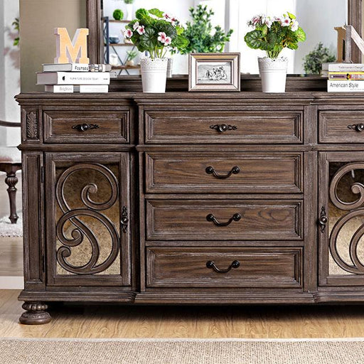 ARCADIA Rustic Natural Tone Server - Just Furniture (PA) - Multi Location