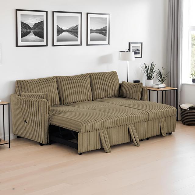 Denholme Sectional w/ Pull Out - Just Furniture (PA) - Multi Location