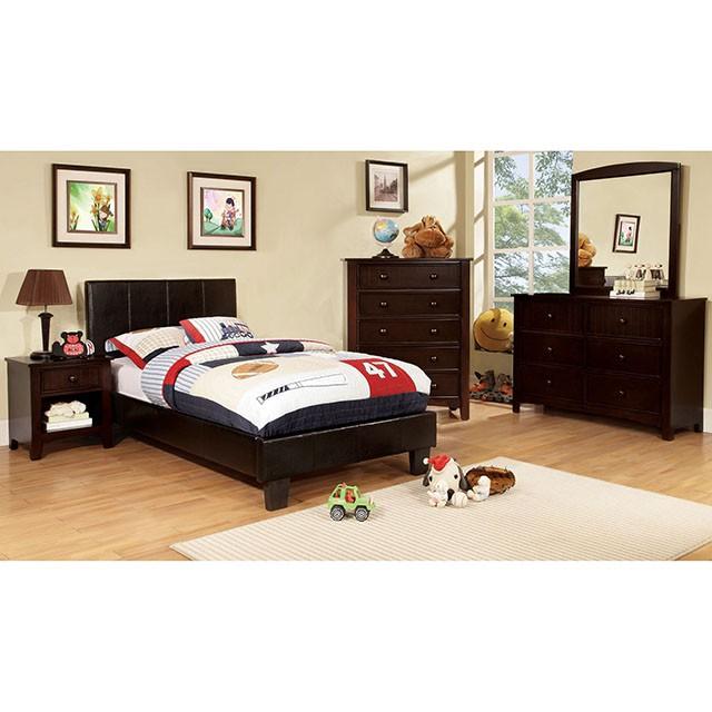 Winn Park Cal.King, E.King, Twin, & Full Bed Chrome, Gray, Brown, & Chrome - Just Furniture (PA) - Multi Location