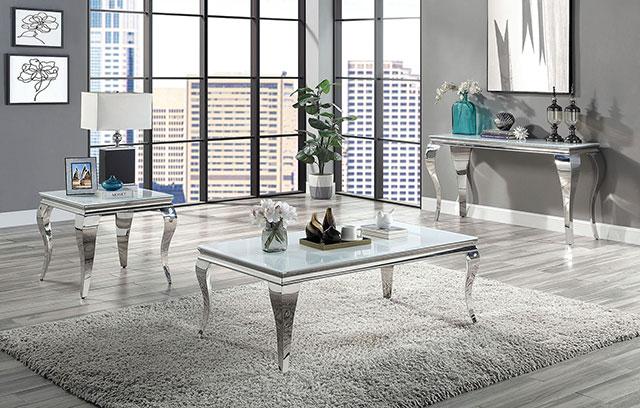 WETZIKON Sofa Table, White - Just Furniture (PA) - Multi Location