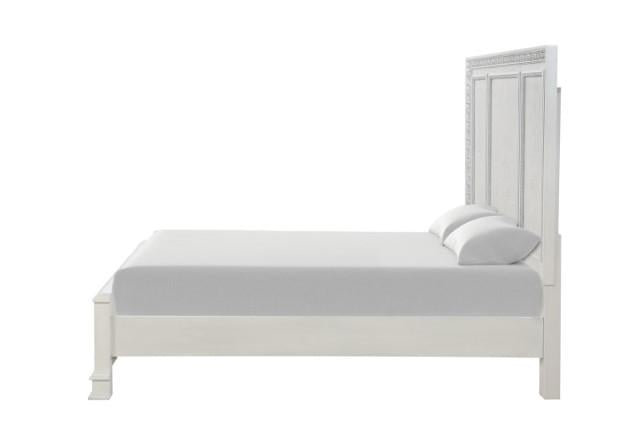 Stella Mia E.King & Queen Bed White & White - Just Furniture (PA) - Multi Location