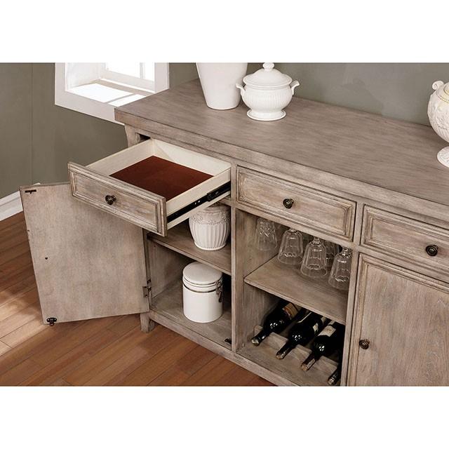 Patience Rustic Natural Tone Server - Just Furniture (PA) - Multi Location