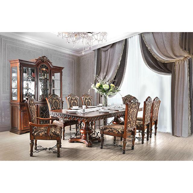 Lucie Brown Cherry Dining Table - Just Furniture (PA) - Multi Location
