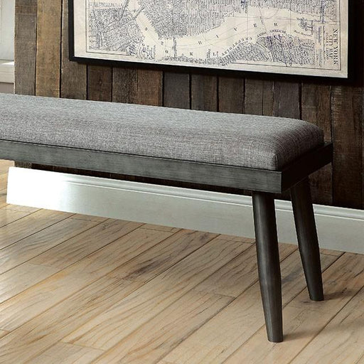 Vilhelm I Gray Bench - Just Furniture (PA) - Multi Location