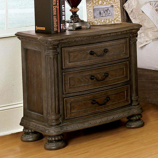 Persephone Rustic Natural Tone Night Stand - Just Furniture (PA) - Multi Location
