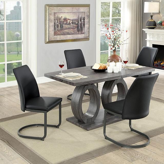 Saskia Gray Dining Table - Just Furniture (PA) - Multi Location