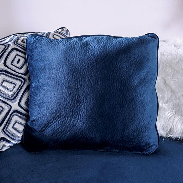 WALDPORT Swivel Chair, Navy - Just Furniture (PA) - Multi Location