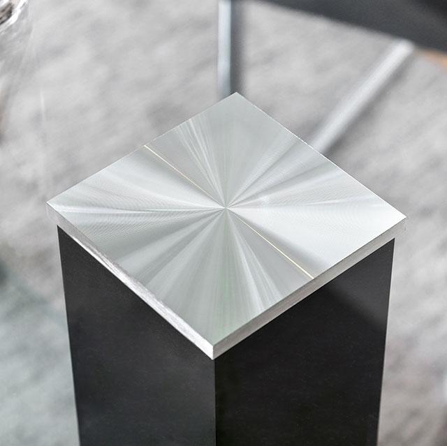 Richfield Black/Chrome Dining Table - Just Furniture (PA) - Multi Location