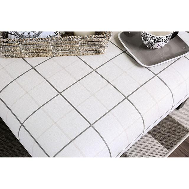 Dorset Ivory/Pattern Ottoman - Just Furniture (PA) - Multi Location