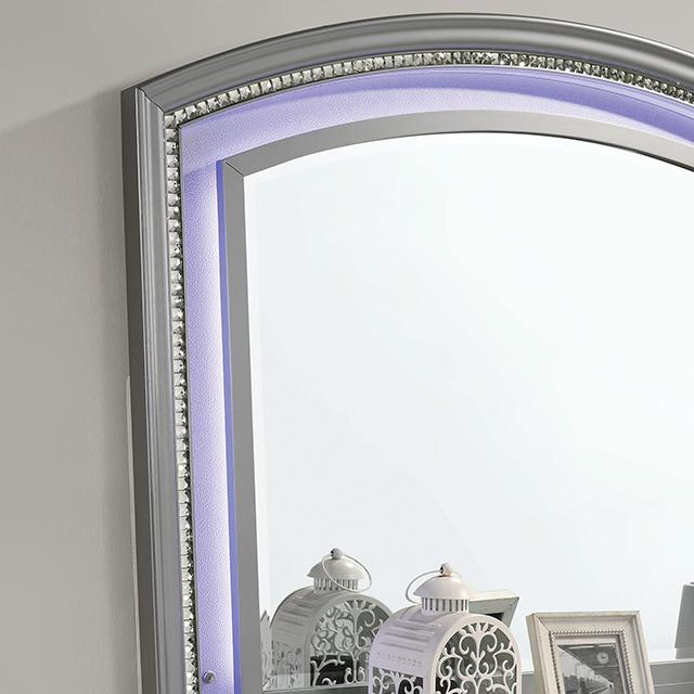 MADDIE Mirror, Silver - Just Furniture (PA) - Multi Location