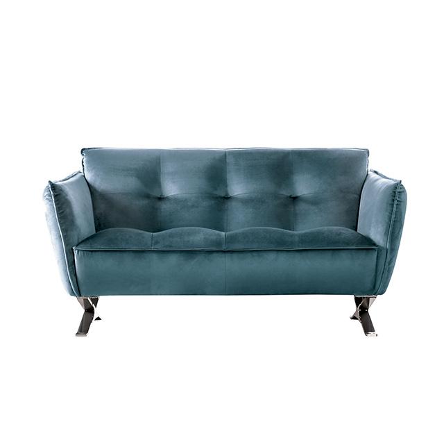 Civellutino Loveseat Teal - Just Furniture (PA) - Multi Location