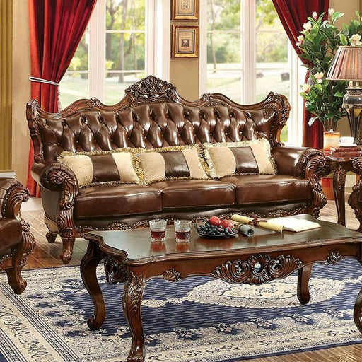 Jericho Brown/Dark Oak Sofa - Just Furniture (PA) - Multi Location