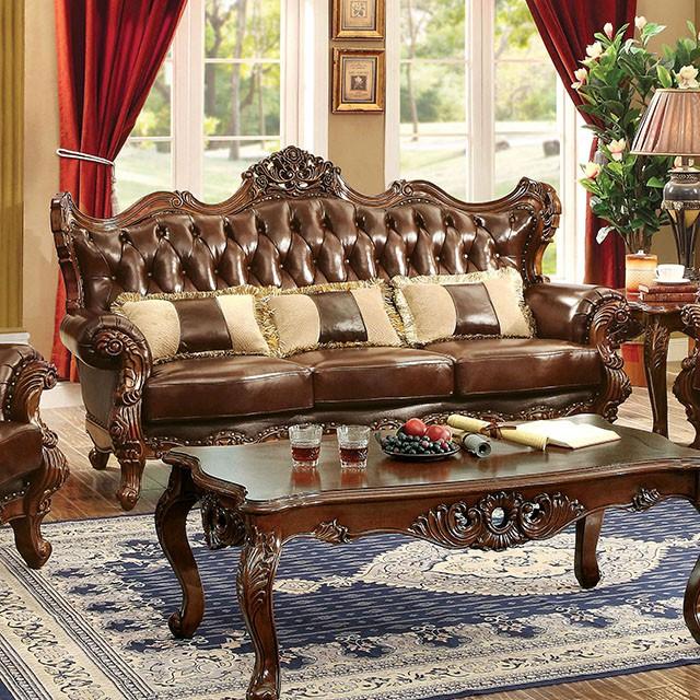 Jericho Brown/Dark Oak Sofa - Just Furniture (PA) - Multi Location