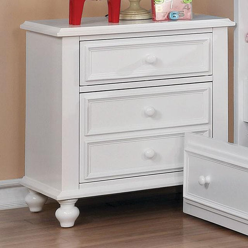 OLIVIA White Night Stand - Just Furniture (PA) - Multi Location