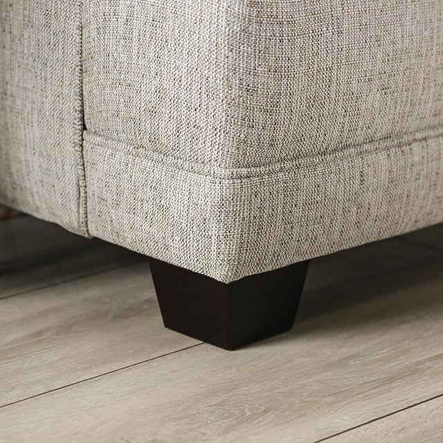 STEPHNEY Loveseat, Gray/Gold - Just Furniture (PA) - Multi Location