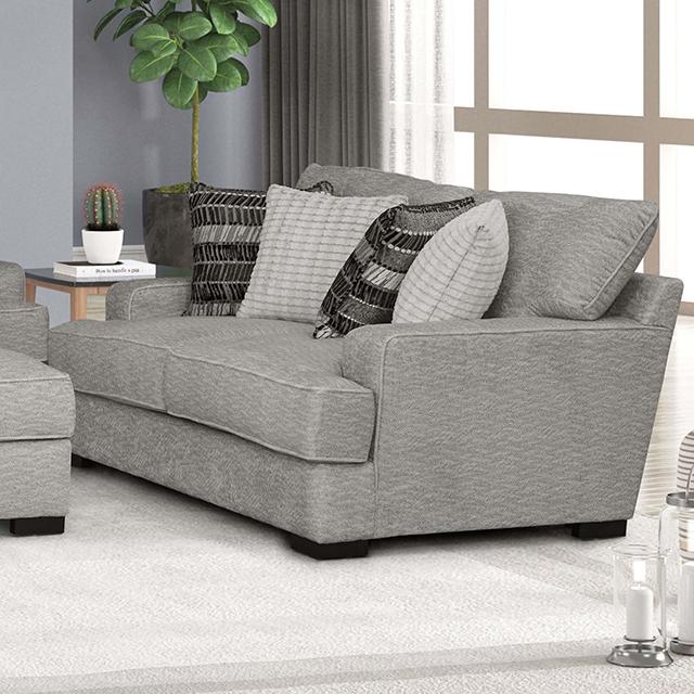 ARDENFOLD Loveseat, Beige & Gray - Just Furniture (PA) - Multi Location