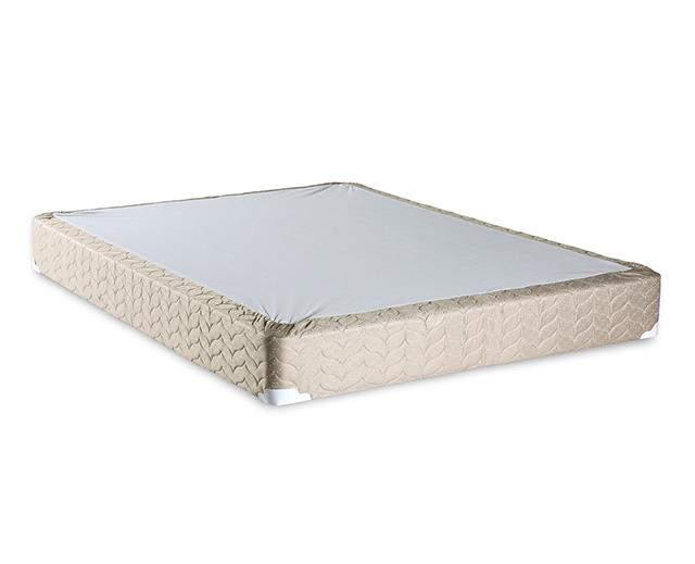 Lilium White/Brown Foundation, Full - Just Furniture (PA) - Multi Location