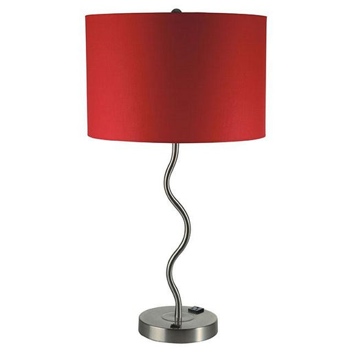 Sprig Red Table Lamp (2/CTN) - Just Furniture (PA) - Multi Location