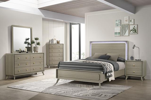 Rainier Bed Gray - Just Furniture (PA) - Multi Location
