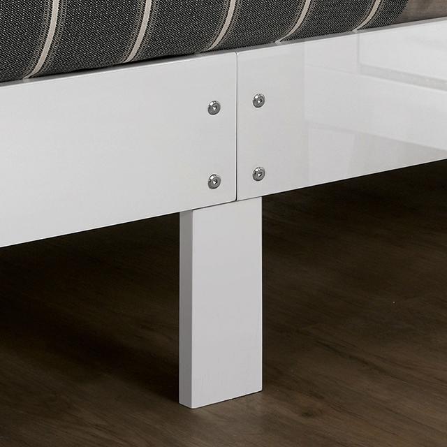Magdeburg Bed Black & White - Just Furniture (PA) - Multi Location