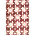 Carla Area Rug Red - Just Furniture (PA) - Multi Location
