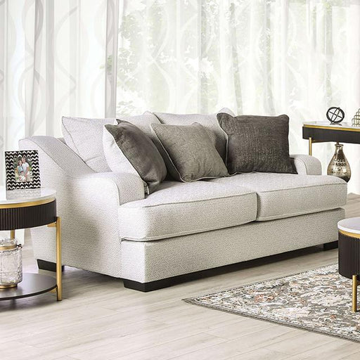 SKYLINE Loveseat, Pewter/Gray - Just Furniture (PA) - Multi Location