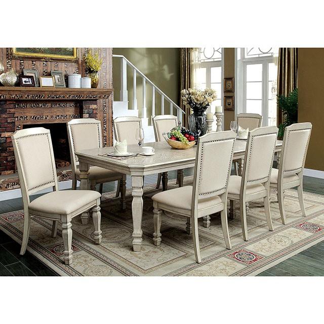 HOLCROFT Antique White/Ivory Side Chair (2/CTN) - Just Furniture (PA) - Multi Location
