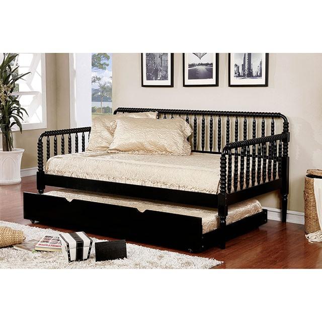 Linda Black Twin Daybed - Just Furniture (PA) - Multi Location