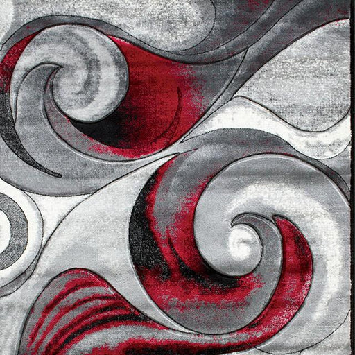 Niksar Red 5' X 7' Area Rug - Just Furniture (PA) - Multi Location