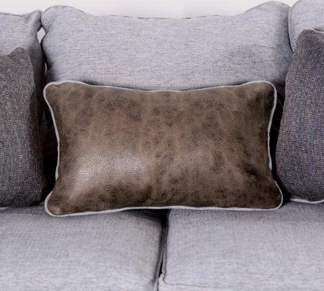 SKYLINE Sofa, Light Gray/Brown - Just Furniture (PA) - Multi Location